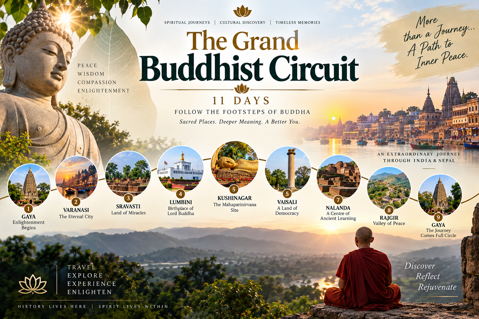 The Grand Buddhist Circuit – 11 Days